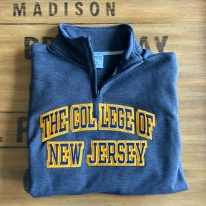 TCNJ Embroidered Champion Quarter-Zip